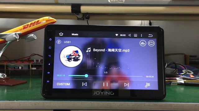 Joying 10.1 2din android 5.1.1 lollipop 1024*600 car stereo head unit navigation wifi DAB+ with DHL смотреть онлайн