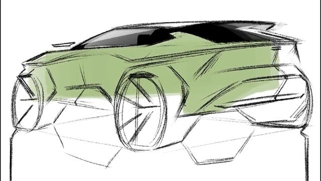 Car sketch tutorial / Procreate смотреть онлайн