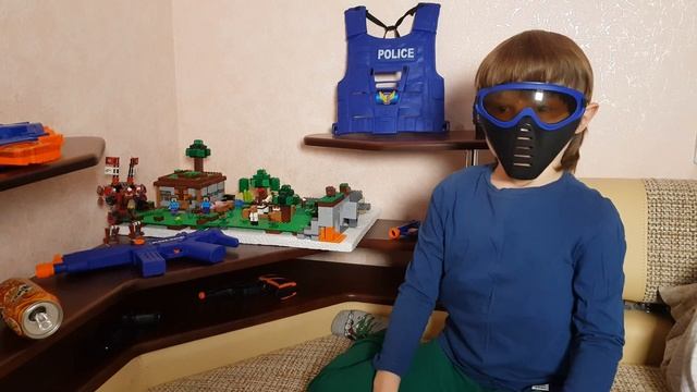 Nerf N-Strike Elite Jolt EX-1 Blaster обзор крутого пистолета для настоящих мужиков смотреть онлайн