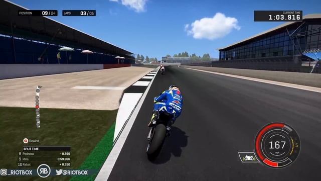 MotoGP 2018 Mod Career Mode Gameplay Part 10 - GP Silverstone 2018 (MotoGP 18 Game Mod) смотреть онлайн