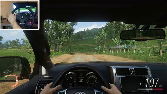 Toyota Land Cruiser Off Road | Forza Horizon 5 Steering Wheel смотреть онлайн