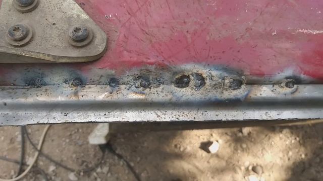 Ремонт сдвижной двери Ford Transit 2.5D 1995 смотреть онлайн