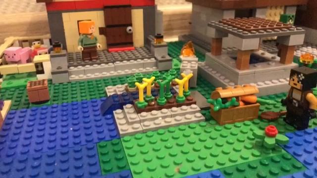 Херобрин вернулся? Лего Майнкрафт #майнкрафт Zing Studio