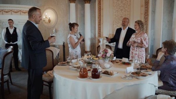 Жемчужная свадьба 30 лет совместной жизни ведущий Данилов Денс