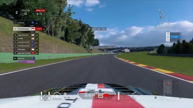 Gran Turismo®SPORT: Daily Race B - 8/10/2021 - GR Supra GT3 RC '18 (P5-P2, Spa-Francorchamps) смотреть онлайн