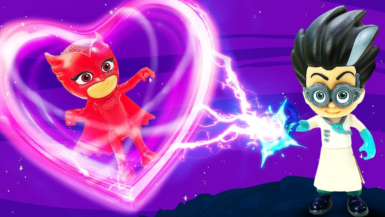 PJ Masks toys & Video for kids - PJ Masks vs Romeo смотреть онлайн