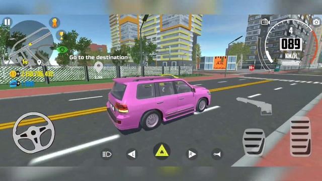 hijack a car - Toyota land Cruiser - Car simulator 2 | Android Gameplay смотреть онлайн