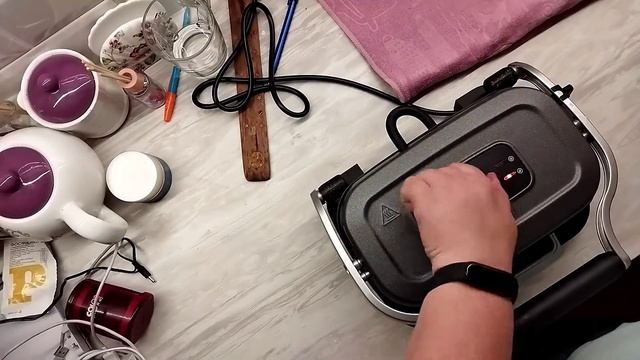 Гриль электрический Pioneer GR1008E， тест смотреть онлайн