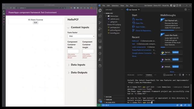 Initialize a PCF Control Project смотреть онлайн