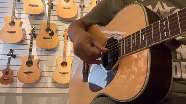 S.Yairi YF-MJ 500/NAT 雲杉/玫瑰木OM面單吉他 demo cover by 王開仲 故里 Where I grew up iSOLO錄音 смотреть онлайн