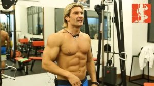 Дмитрий Яшанькин   Тренировка пресса в Lion Fight Baza