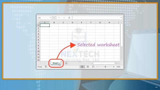 class 7 Lesson 5 Introduction To MS Excel 2010 part 1 смотреть онлайн
