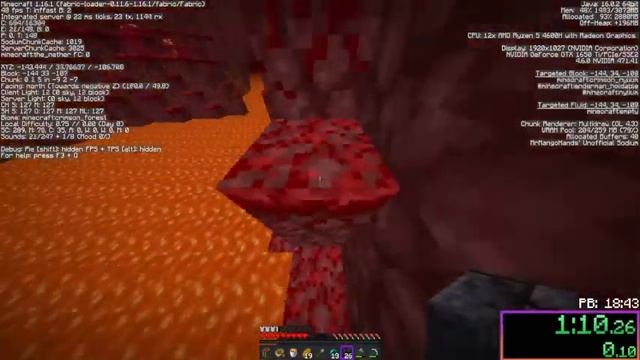 [PB] Minecraft: Java Editon 1.16 RSG in 17:58 смотреть онлайн
