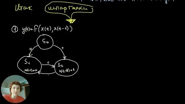 Как строить автомат: диаграмма Мура смотреть онлайн