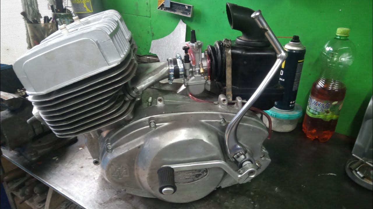 Ремонт двигателя ИЖ Юпитер 5. смотреть онлайн