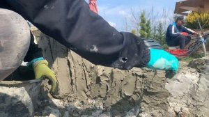 Что можно сделать из Арт бетона ??  Бордюры из каркаса  песка и цемента.