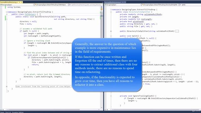 C# - Практика написания чистого кода и реализации API смотреть онлайн