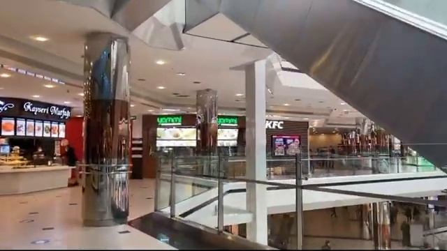 Tour of Shopping Mall in Istanbul | Cevahir Avm | Walking Tour смотреть онлайн