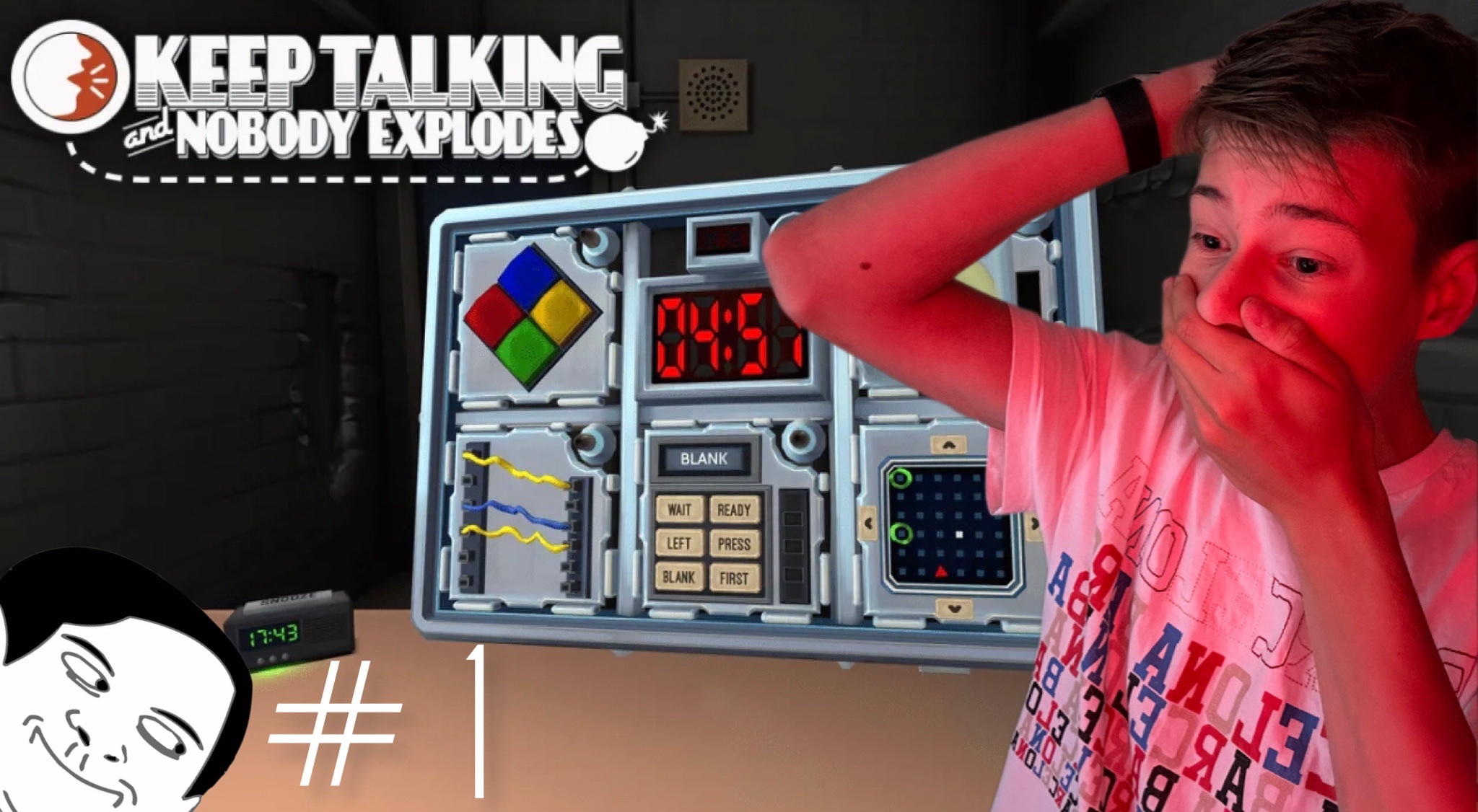 Разминировали все бомбы в игре Keep Talking and Nobody Explodes смотреть онлайн