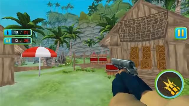 Bottle Shooter Gun Expert 3D // level 6 to 10 //game play смотреть онлайн
