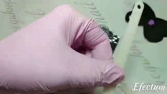 Дизайн ногтей!По мокрой базе??Блестки на липкий слой! смотреть онлайн