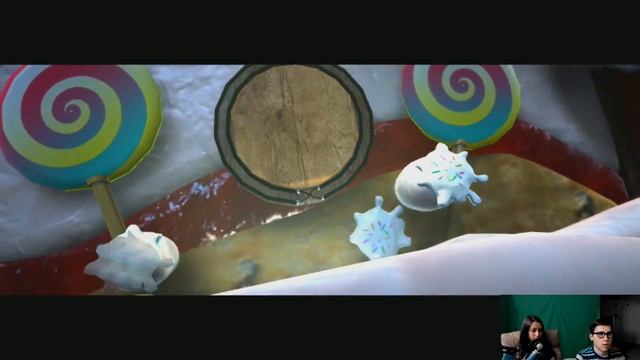 Прохождение LittleBigPlanet 2 - Victoria's Laboratory (Лаборатория Виктории) с Настей (Co-Op) смотреть онлайн