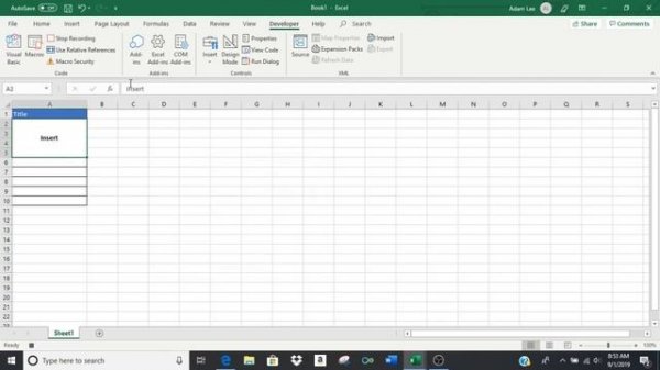 How to view the VBA code for everything in Excel