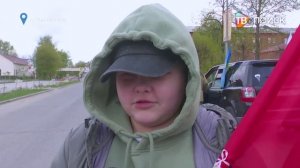 Возложение цветов в Высоковске