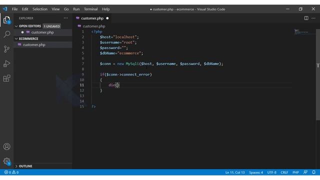 How to create My SQL Database | Connect with PHP | Restful web service for Registration - Part-1 смотреть онлайн