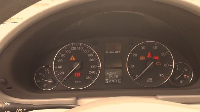 Сброс межсервисного интервала Mercedes W203 С180 Рестайлинг смотреть онлайн