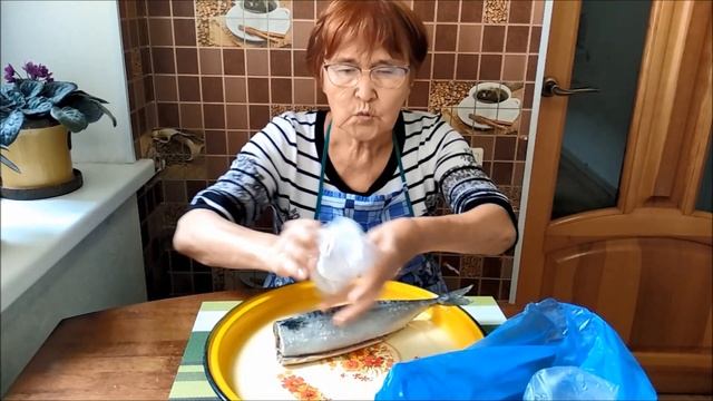 ХИТ  РЫБА ! ! ! СКУМБРИЯ ПРОВЕСНАЯ ПРОСОЛЕННАЯ - ДЕЛИКАТЕС .   MACKEREL SALTED PROVEN IS A DELICACY