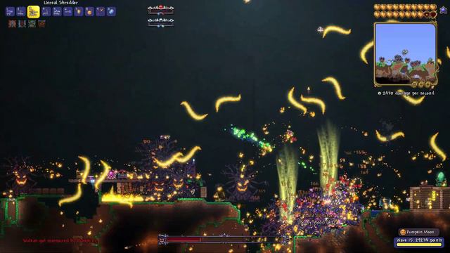 Calamity Terraria Pumpkin Moon + All Possible Spawnrate Buffs #terraria #calamitymod смотреть онлайн
