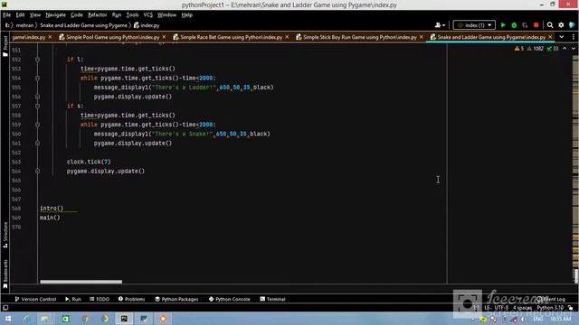 How to Create Snake and Ladder Game Using Pygame in Python смотреть онлайн