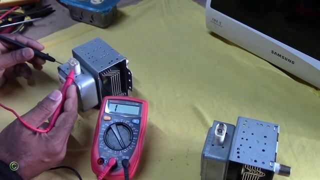 How to test a good and bad microwave oven Magnetron смотреть онлайн