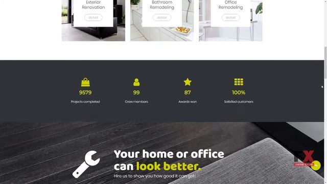 StyleRoom - House Renovation Responsive WordPress Theme TMT Sanford R смотреть онлайн