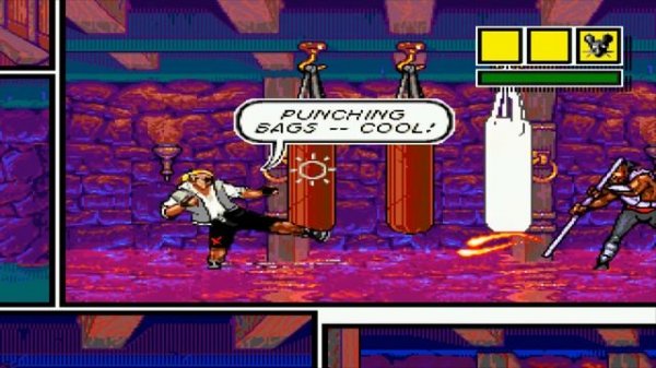 Полное прохождение Comix Zone . Вспомним 90-е Года . Комикс Зон\(Зона Комиксов) -Геймплей