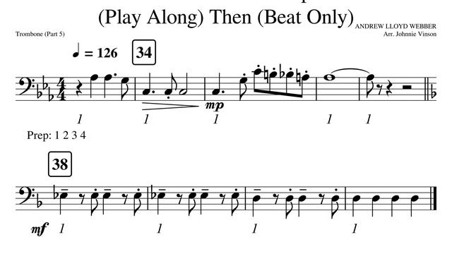 Phantom of the Opera MM33 41 Play Along Tempo 126 смотреть онлайн