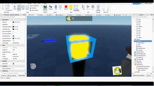 Роблокс 2021. Учимся с Дешик Студио. Урок 3. Источники освещения смотреть онлайн