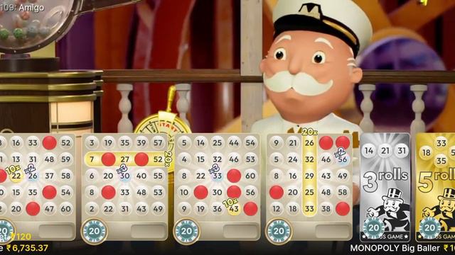Monopoly Bigballer Those 5 Rolls 🤑🤑🤑 смотреть онлайн
