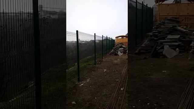Монтаж 3D забора смотреть онлайн