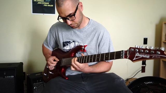 Insane Harmonics - Mike Barnholden - 80's Shred Ballad - JS Series Ibanez смотреть онлайн