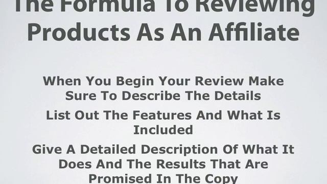 Getting Started With Affiliate Marketing: Reviewing Products As An Affiliate смотреть онлайн