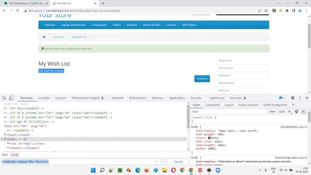 Test Dependency in TestNG using dependsOnMethods attribute (TestNG - Part 22) смотреть онлайн