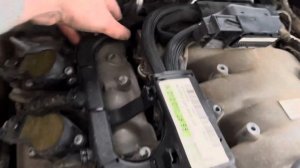 Снятие впускного коллектора Mercedes w212 3.5 m272