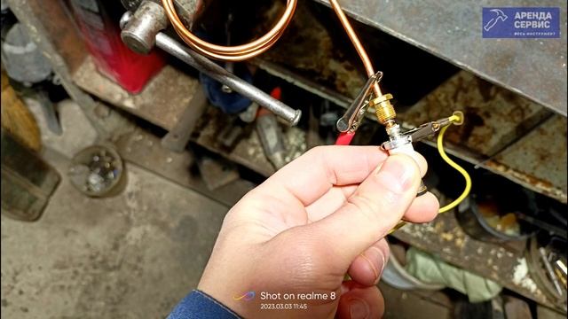 Ремонт газовых обогревателей (пушек). Диагностика термопары смотреть онлайн