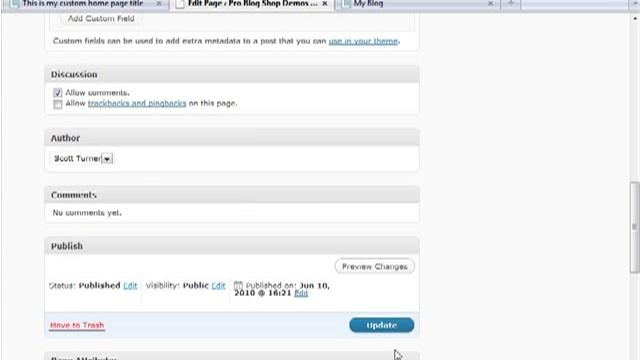 Setting Up A Custom Home Page In Wordpress смотреть онлайн