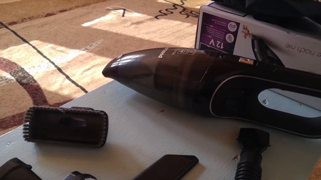 Автомобильный пылесос PHILIPS MiniVac 12V. смотреть онлайн