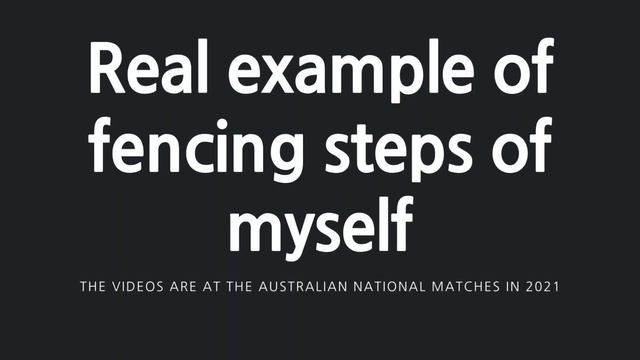 Introduction To Fencing: Basic Fencing Steps(advance&retreat). 펜싱 소개: 펜싱 스텝(전진&후진).击剑基础：前进 后退