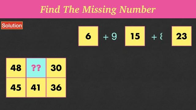 Find The Missing Number - Math Table Puzzle || Missing Number Puzzle смотреть онлайн