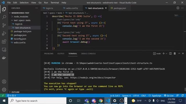 SUITE, TEST & HOOKS Secrets using MOCHA & WebDriverIO | Webdriverio Tutorial смотреть онлайн
